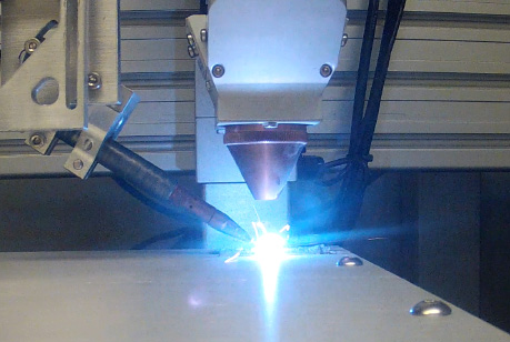 Soudure laser pour usinage de pièce complexe